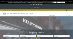 Desktop Screenshot of healynewsom.co.uk